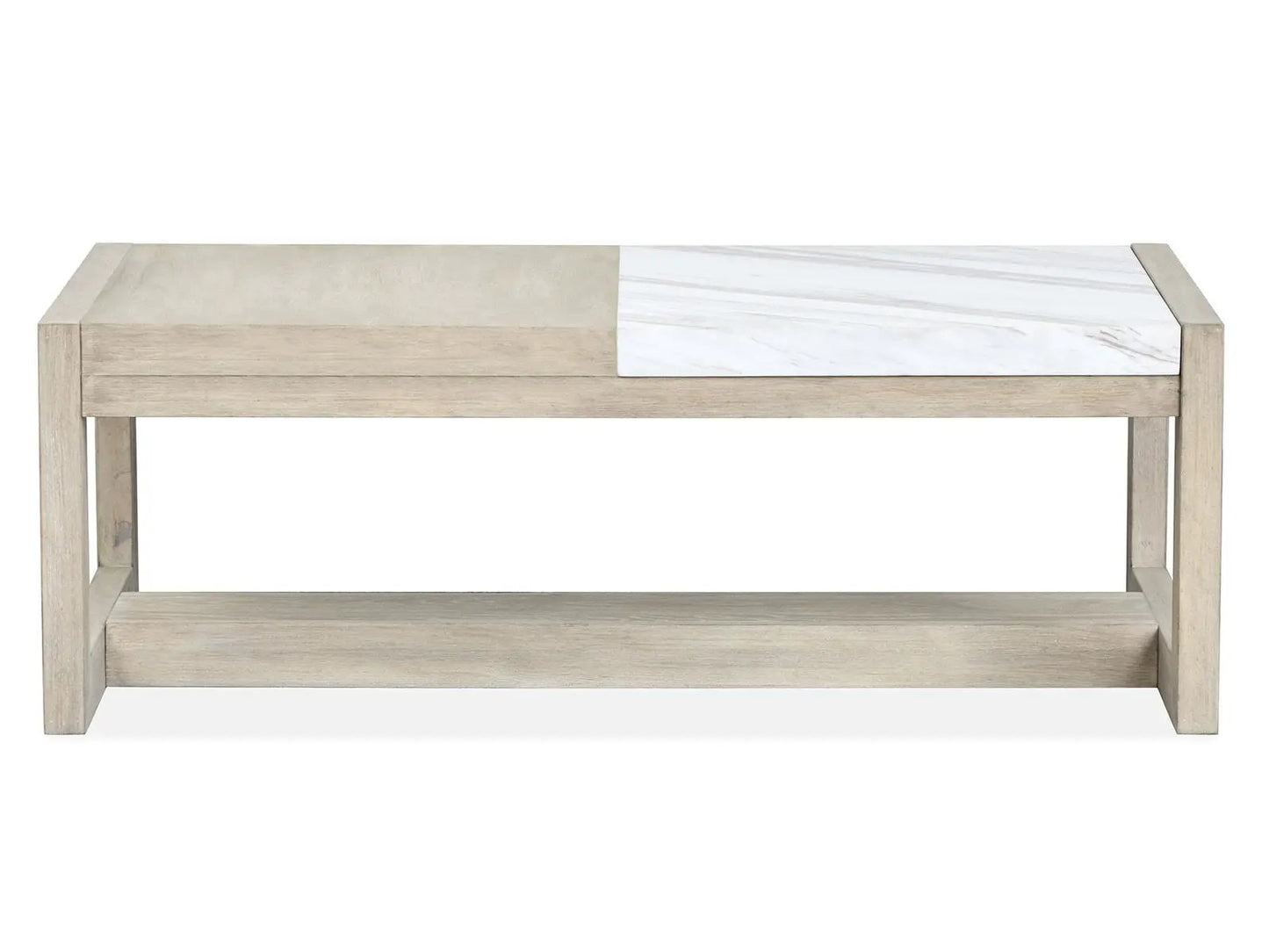 Preston Rectangular Cocktail Table With Veneer