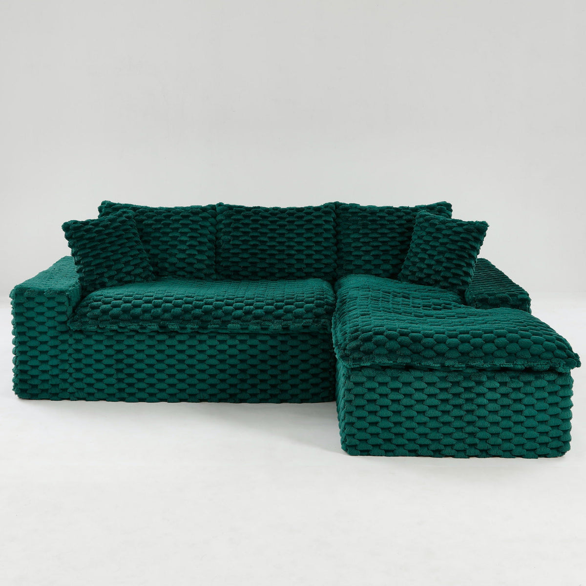 Modular Convertible Sofa and Twin Chaise Lounge