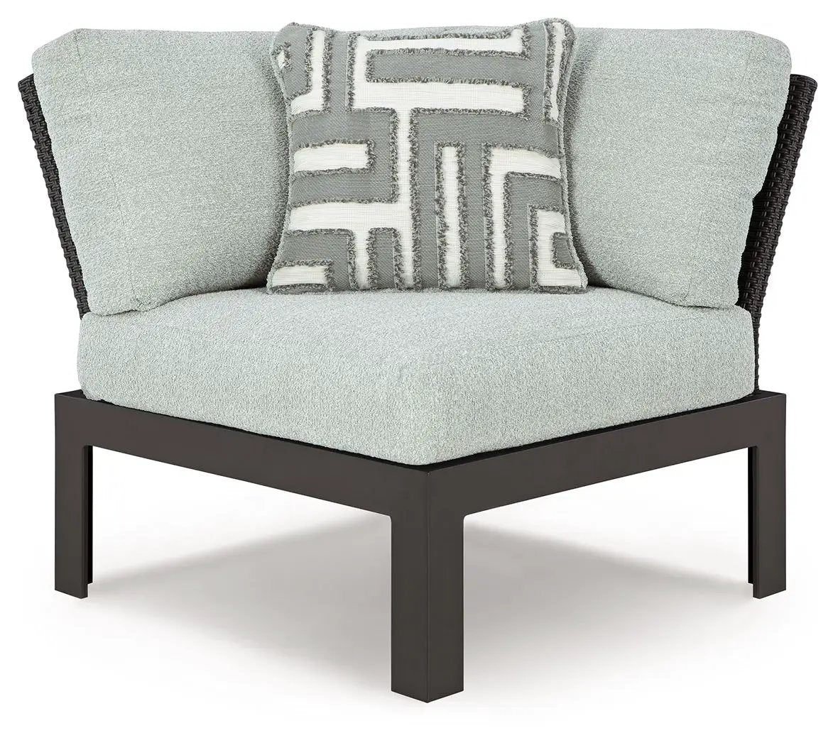 Beachloft Outdoor Aluminum Sectional with Wicker