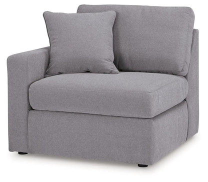 Modmax Sectional in Granite Performance Fabric