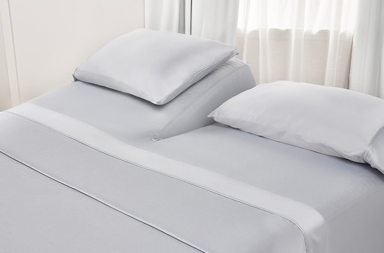 BedGear Dri-Tec Sheet Set, light grey split Cal King, HouseOfZazla on Tampa Home & Garden Store