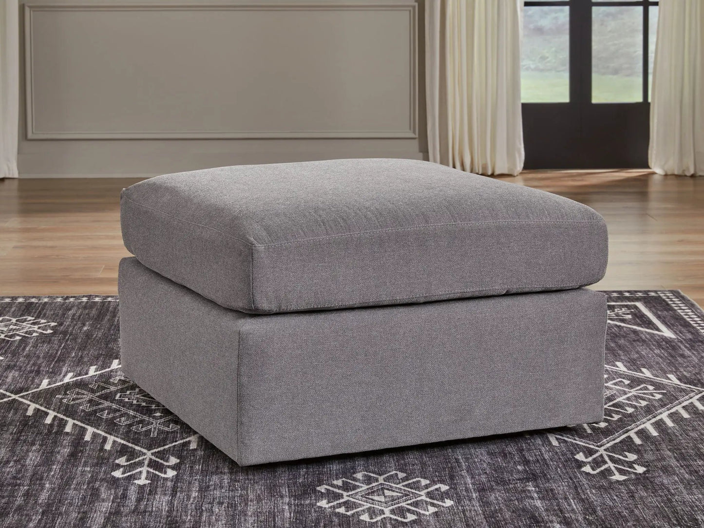 Modmax Oversized Accent Ottoman With Modular