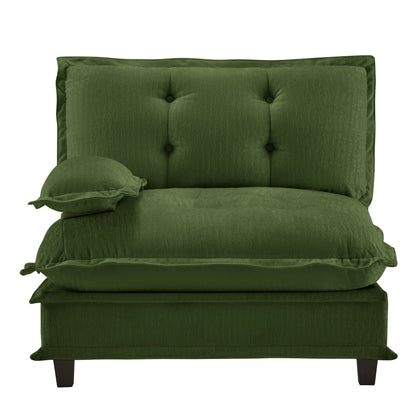 Cozy 73 Inch Chenille Sofa and Modular Design