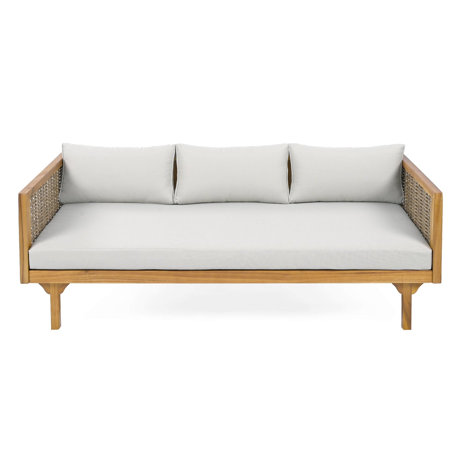 Wicker Outdoor Patio Furniture Set with Daybed