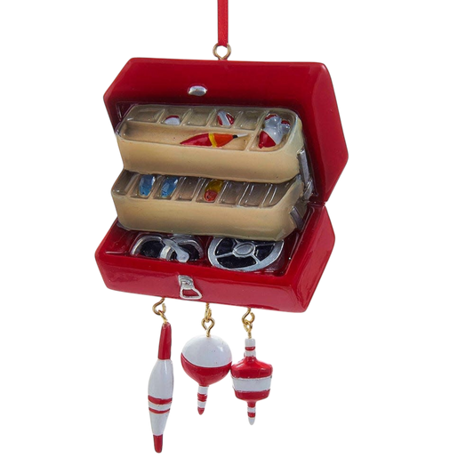 Tackle Box Ornament - Tampa Home & Garden Store