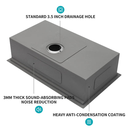 Stainless Steel Undermount Workstation Sink