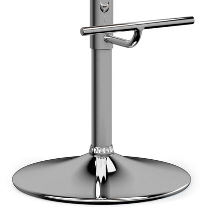 Mid Century Modern Adjustable Swivel Bar Stool