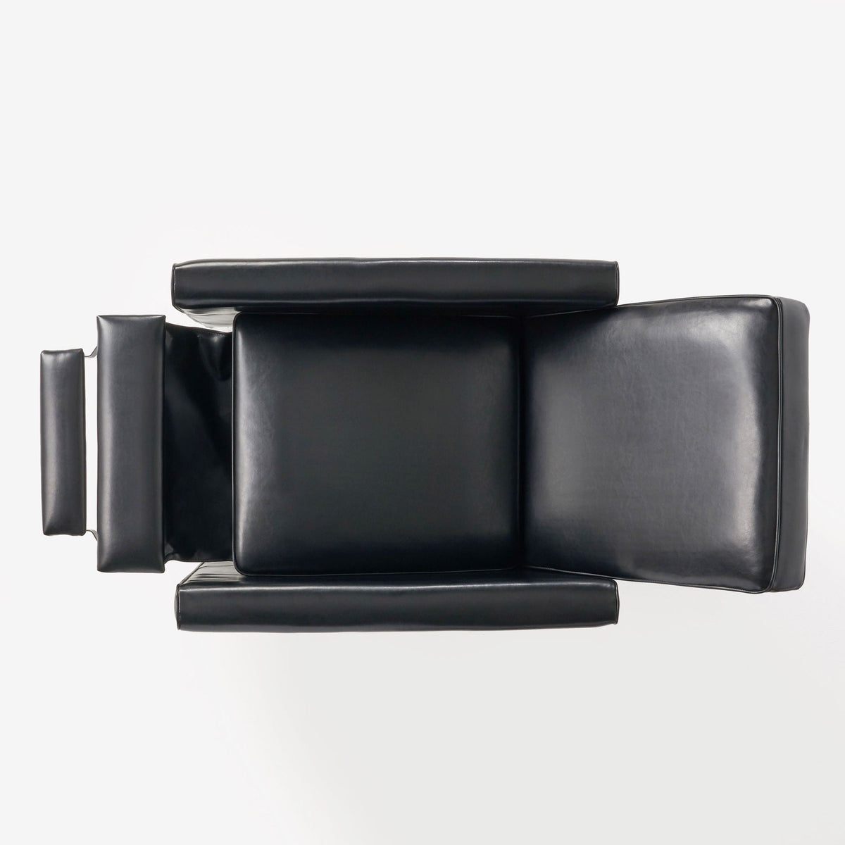 Upholstered Push Back Recliner Chair and Lounge