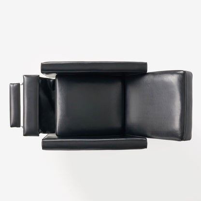 Upholstered Push Back Recliner Chair and Lounge