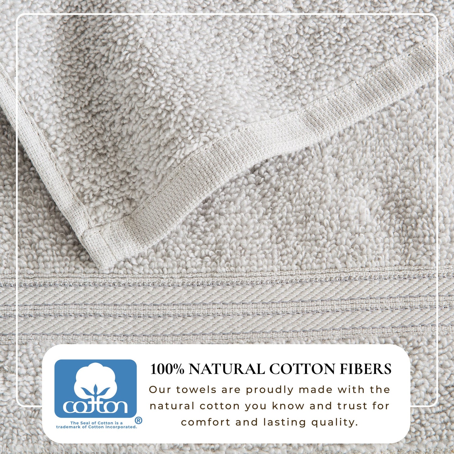 Super Soft and Lightweight Cotton Bath Towels