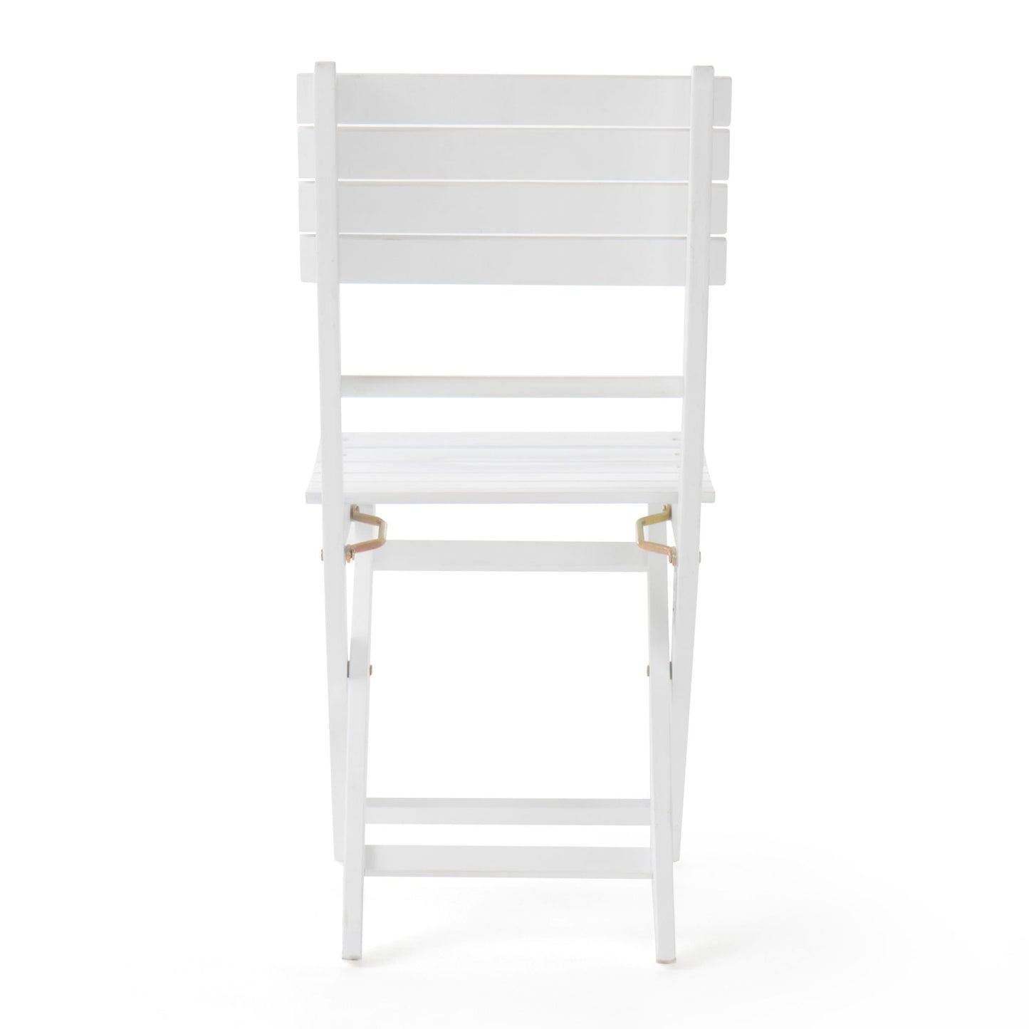 Outdoor Foldable Wood Dining Chair Set of Two