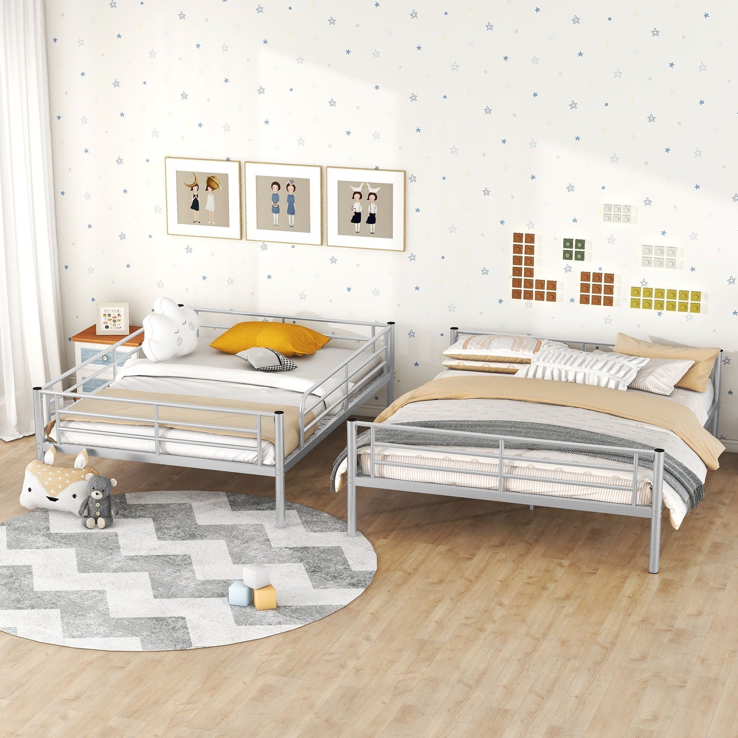 Durable Steel Bunk Bed For Kids And Teens