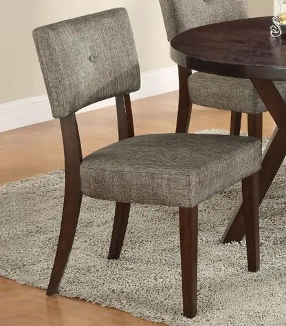 Drake Side Chair Gray Set of Two Dining Chairs