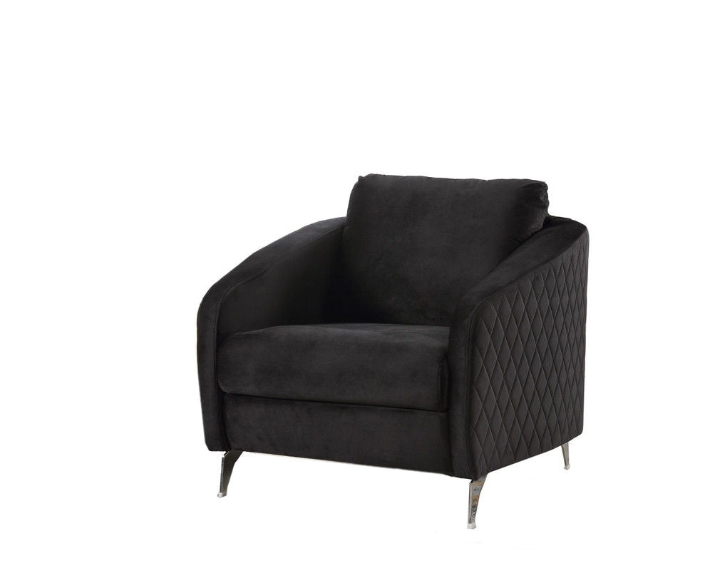 Sofia Modern Chic Armchair and Soft Fabric