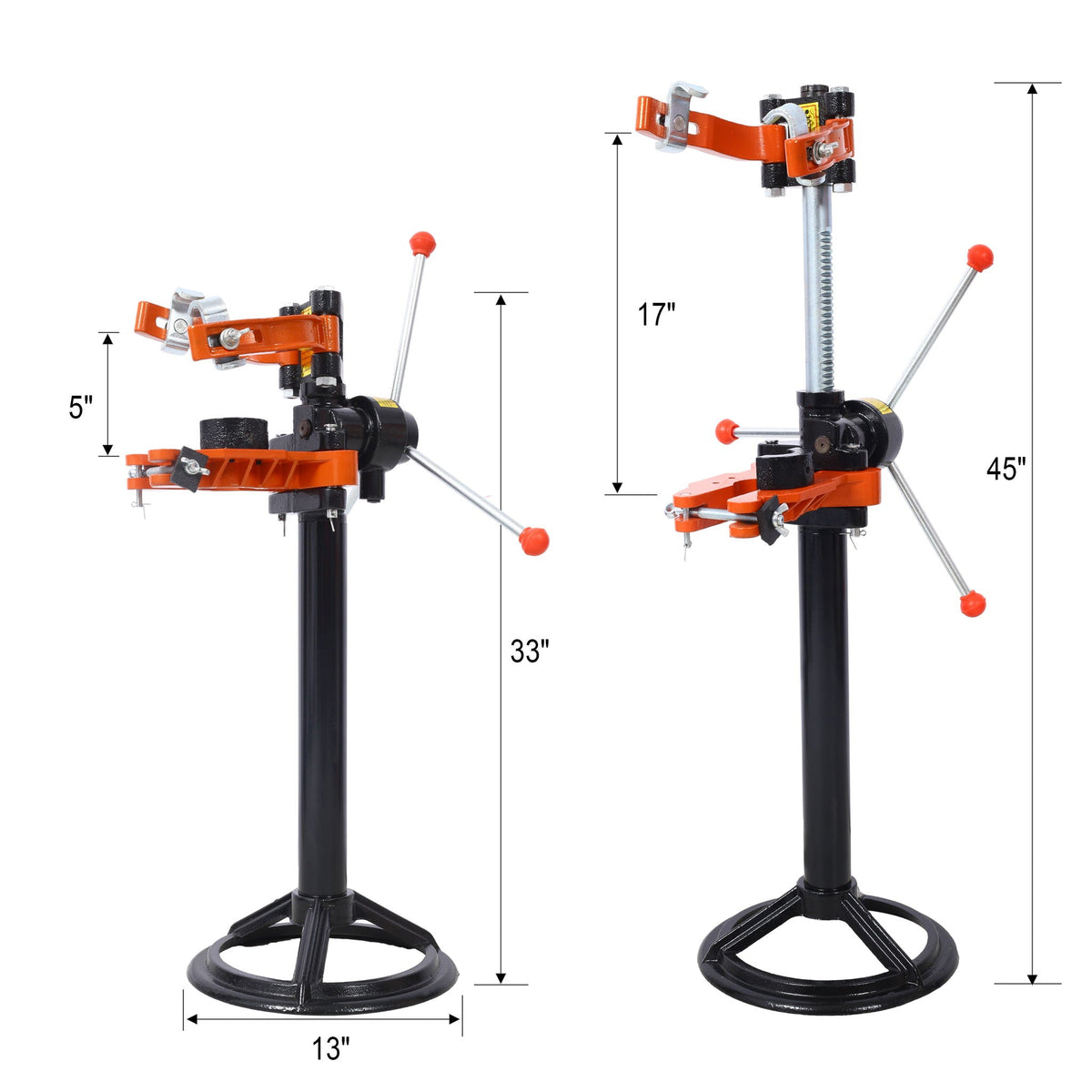 Hand Operated Strut Coil Spring Press Compressor by HouseOfZazla, black and orange 2-pack on Tampa Home & Garden Store