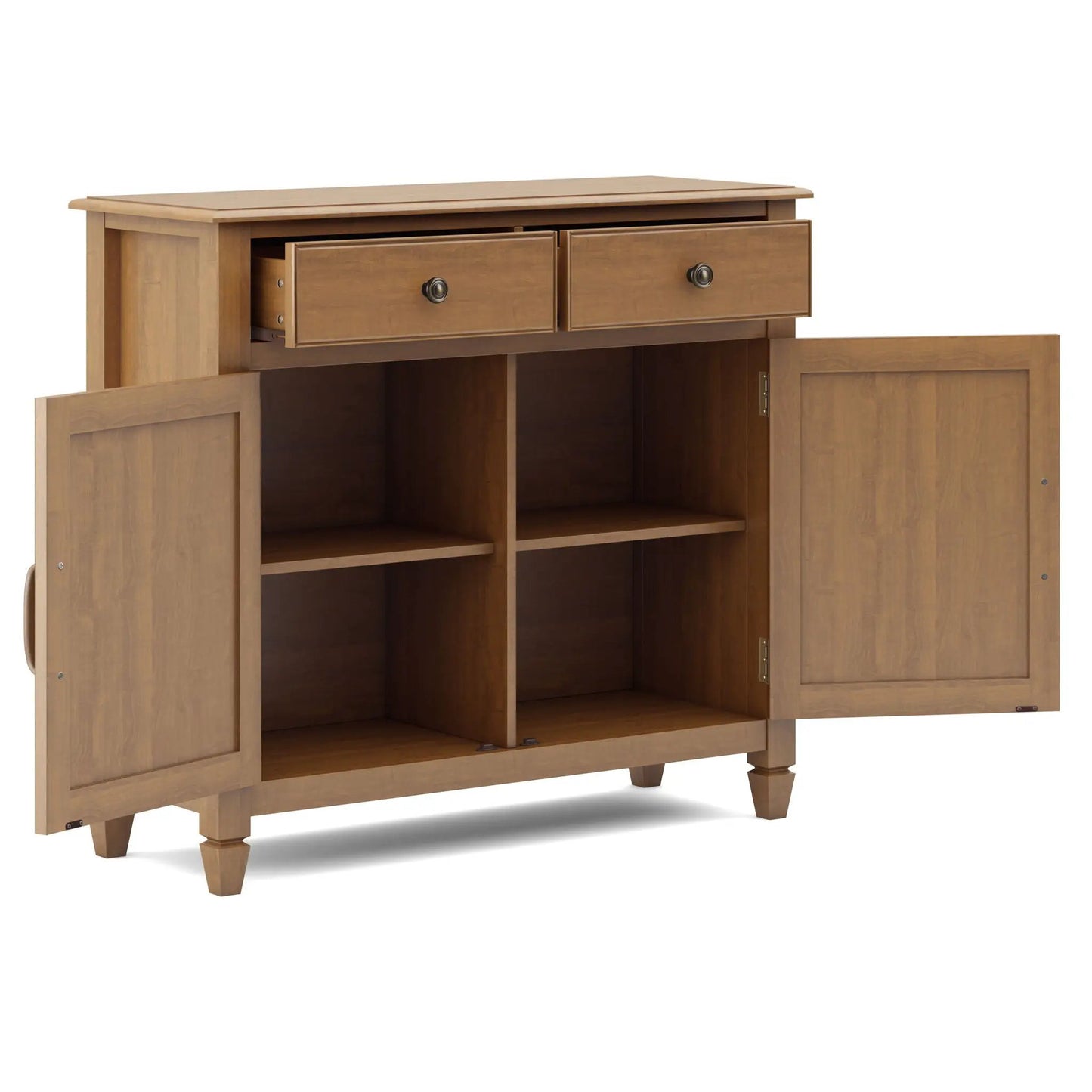 Connaught Handcrafted Solid Wood Entryway Cabinet