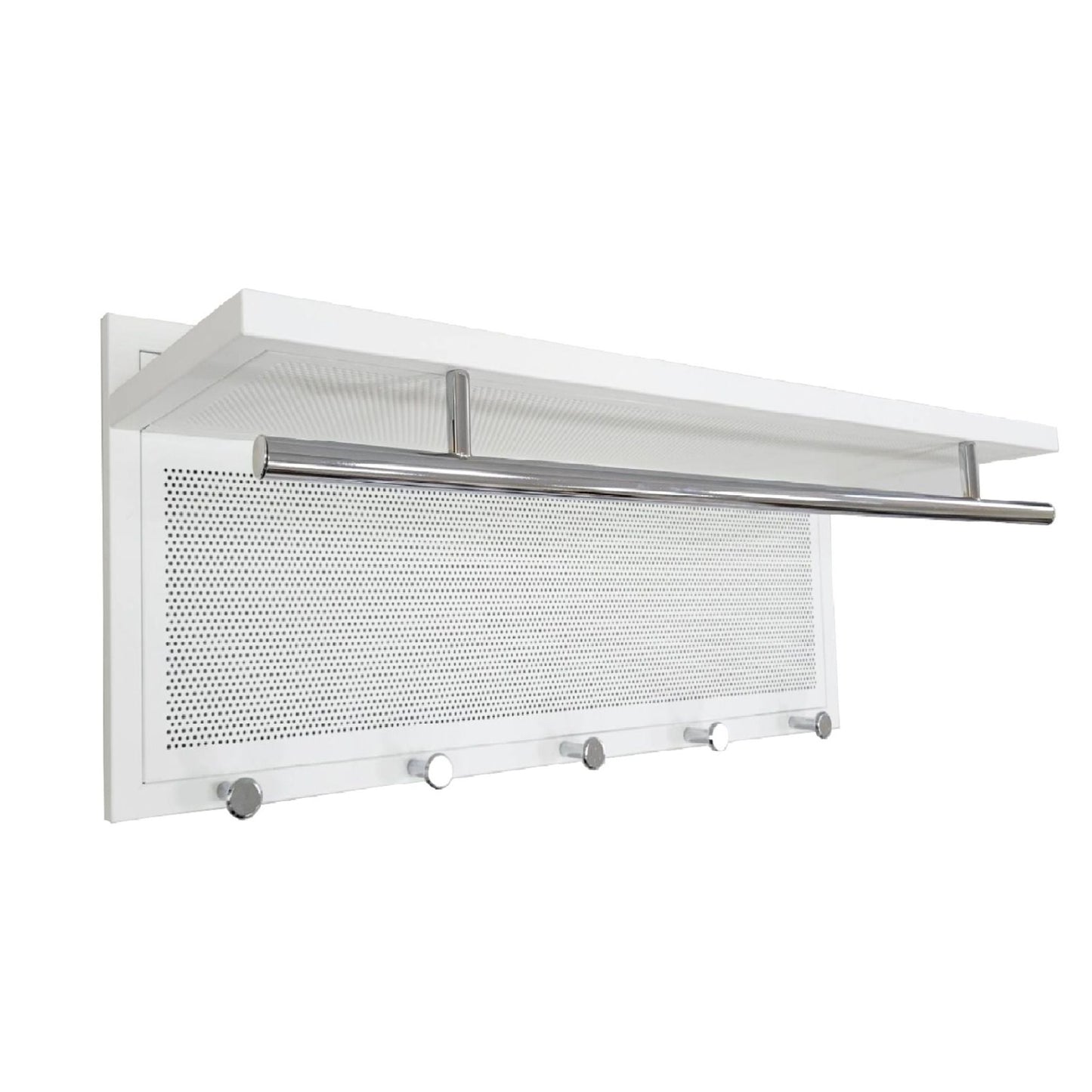 Esyspot Hook Wall Mount With Shelf for Storage