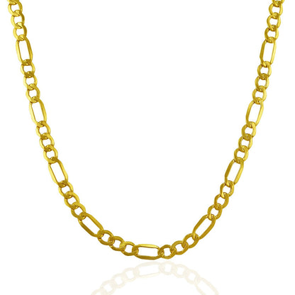 4.6mm 10k yellow gold Lite Figaro chain necklace by Bids.com on Tampa Home & Garden Store