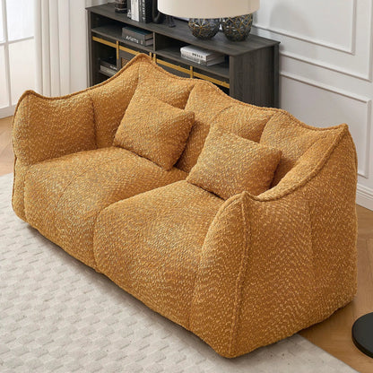 Comfortable Dual Beanbag Chair and Foam Core