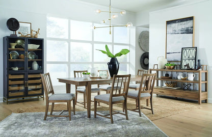 Lindon Dining Side Chair with Upholstered Seat