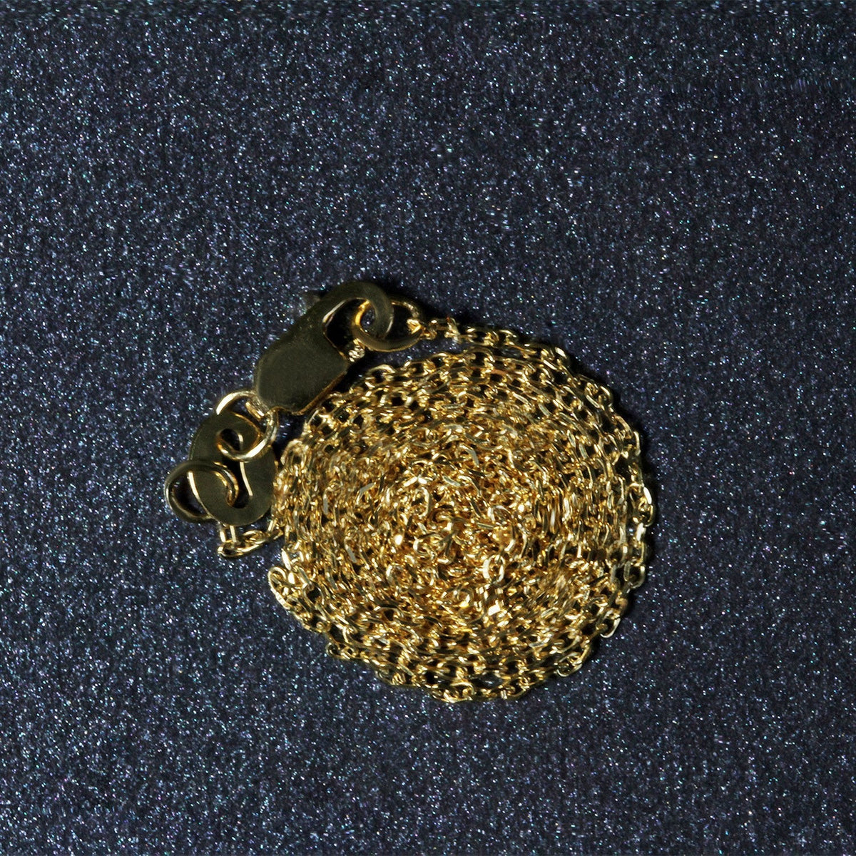 14k yellow gold diamond-cut cable link necklace 0.8mm, polished chain, Bids.com on Tampa Home & Garden Store