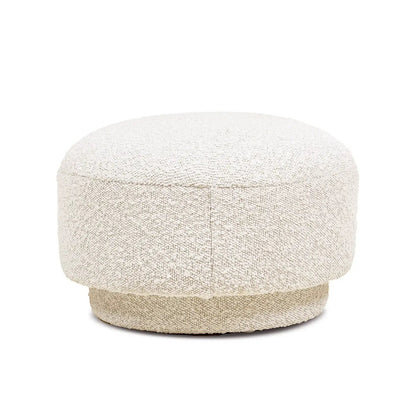 Fuji Mushroom Footstool Ottoman in cream boucle upholstery by Unique Piece Furniture on Tampa Home & Garden Store