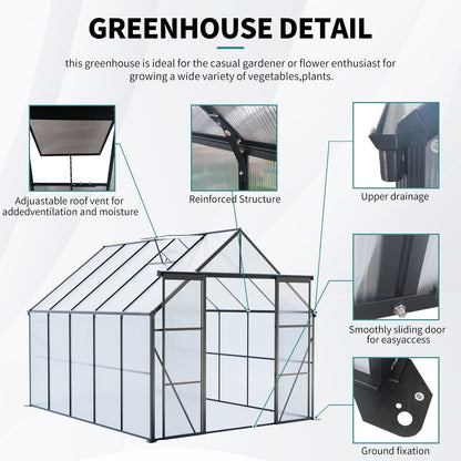 Heavy Duty Double Door Polycarb House and Pegs