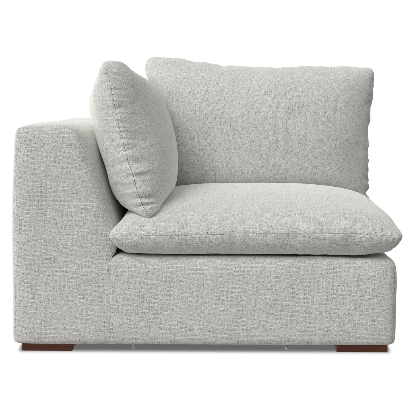 Jasmine Gray Corner Sofa and Modular Frame