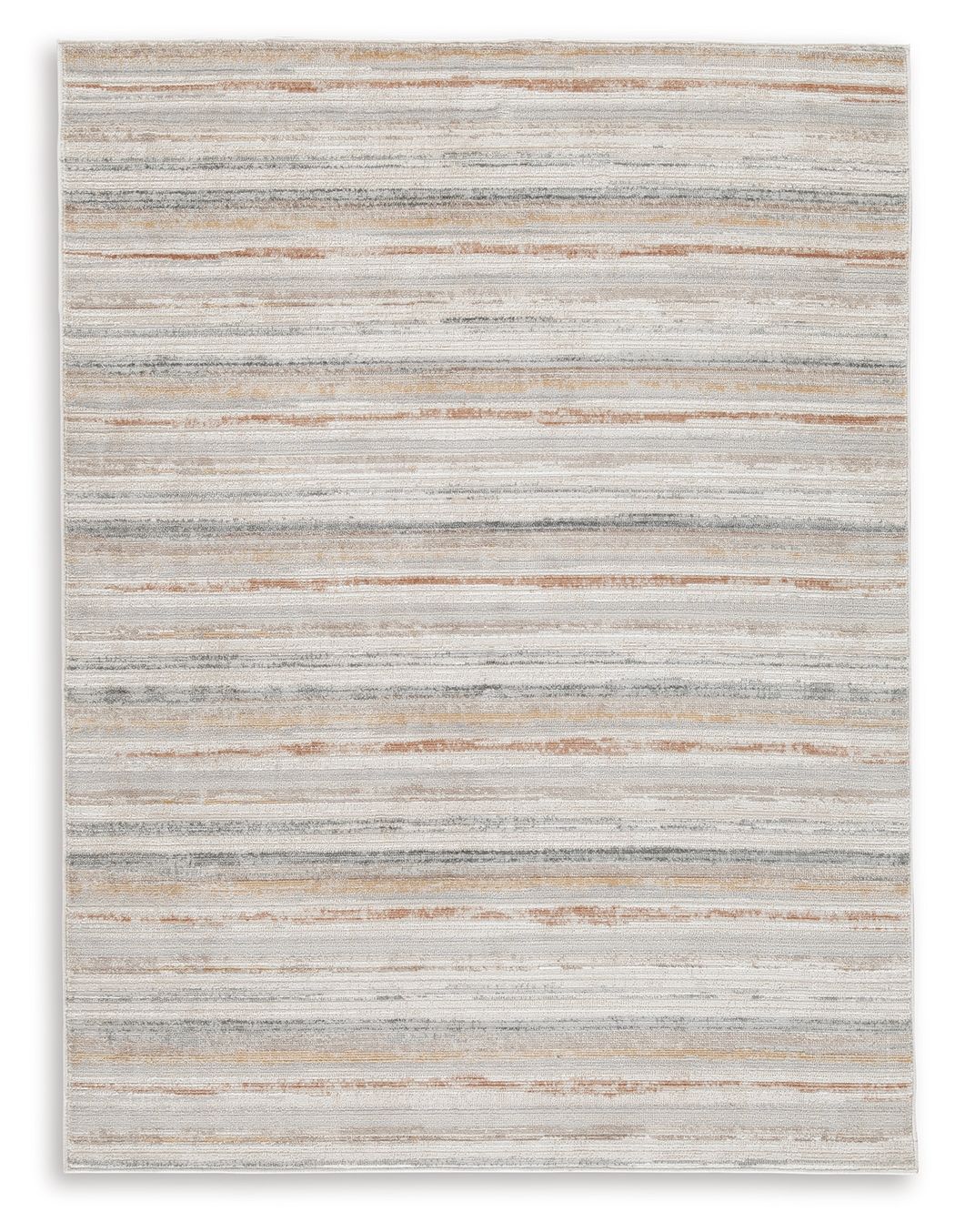 Artney Striped Area Rug in Neutral Multi Colors