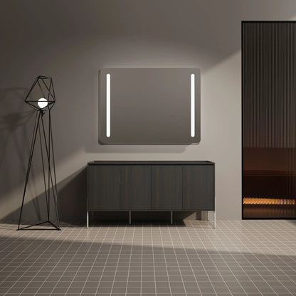 Freestanding vanity with soft-close cabinet doors, dark wood, Unique Piece Furniture on Tampa Home & Garden Store