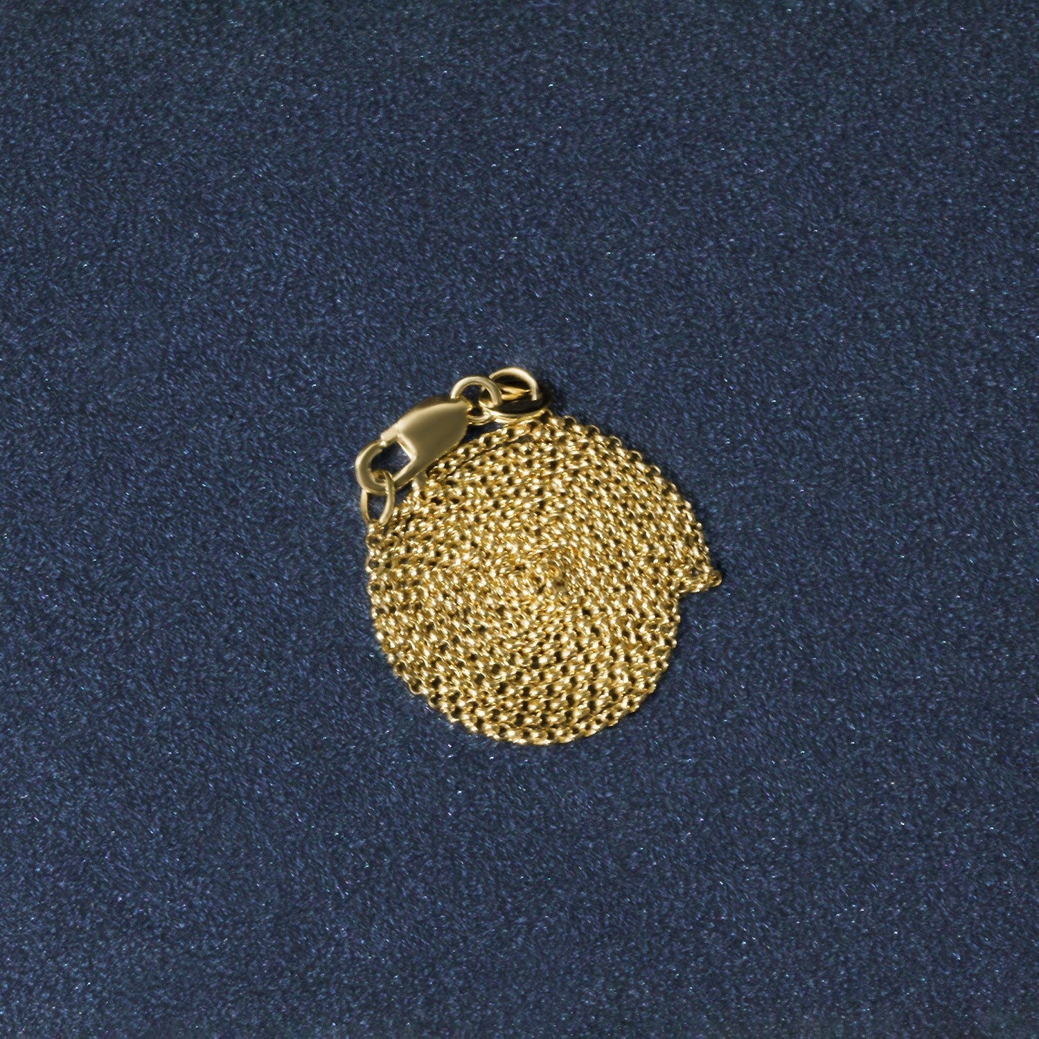 14k yellow gold diamond-cut rolo chain necklace 1.1mm by Bids.com on Tampa Home & Garden Store
