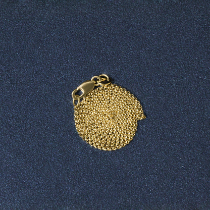 14k yellow gold diamond-cut rolo chain necklace 1.1mm by Bids.com on Tampa Home & Garden Store