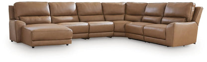 DeepWakes Power Reclining Sectional with Chaise