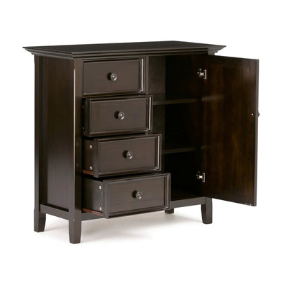 Amherst Handcrafted Solid Wood Storage Cabinet