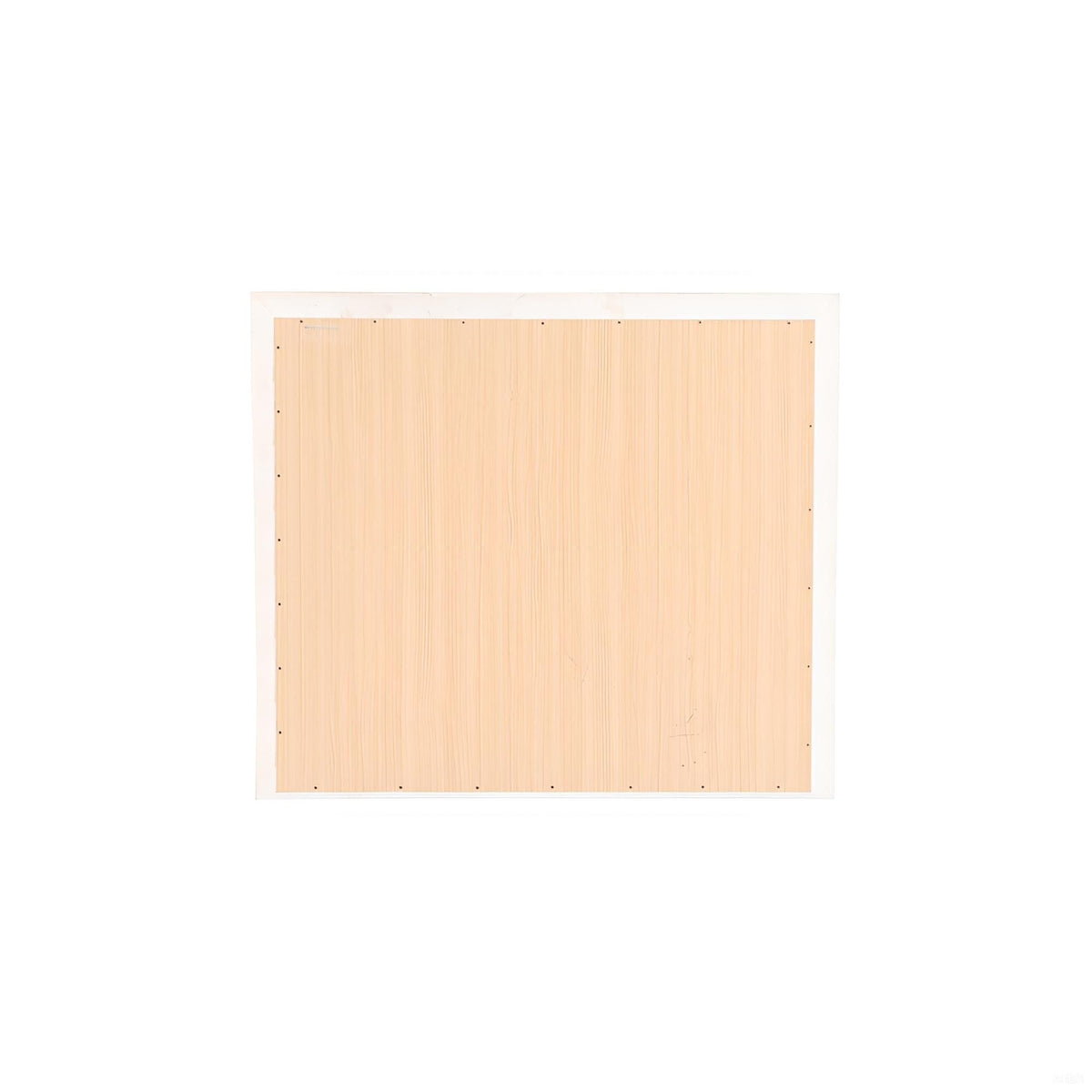 Marilla Mirror back view with light wood panel frame showing screws, HouseOfZazla wall mirror on Tampa Home & Garden Store