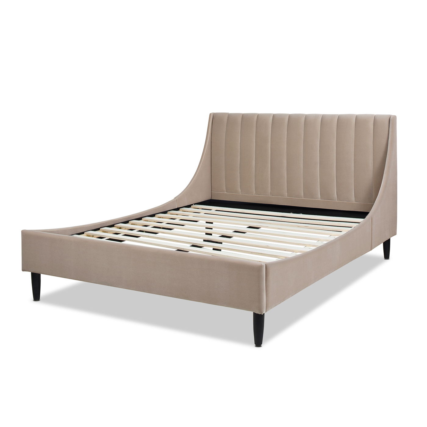 Aspen Vertical Tufted and Modern Platform Bed