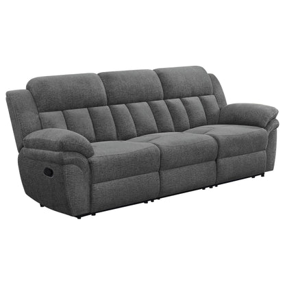 Divine Tufted Reclining Sofa with Memory Foam