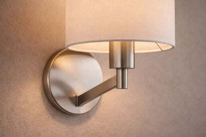 Nebula Base Wall Lamp with Rotary Switch Shade