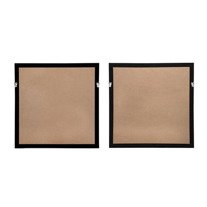The Lillian Améthyste Shadow Box Duo, two black-framed wall art panels with kraft backing on Tampa Home & Garden Store