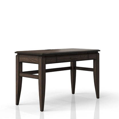 Writing Desk - Chocolate, dark brown wood with 2 drawers, Unique Piece Furniture on Tampa Home & Garden Store