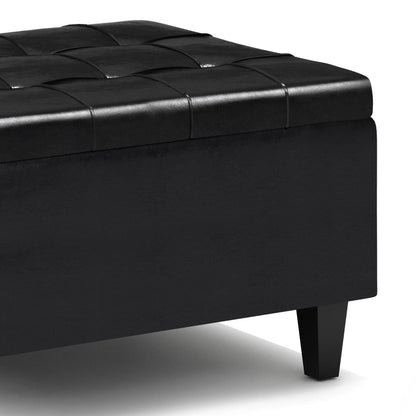 Harrison Upholstered Coffee Table Storage Ottoman