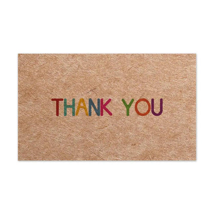 English Holiday Thank You Card for Do It Yourself
