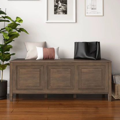 Connaught Handcrafted Storage Bench Trunk
