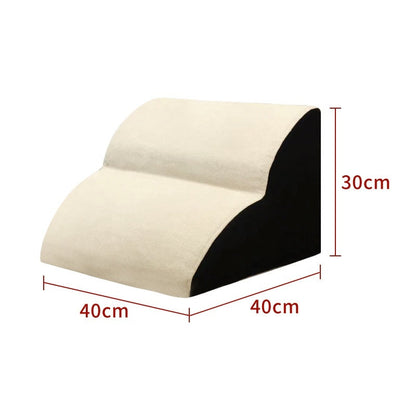Pet removable and washable stairs steps beige with black sides, 40x40x30 cm Sell My Stuff on Tampa Home & Garden Store