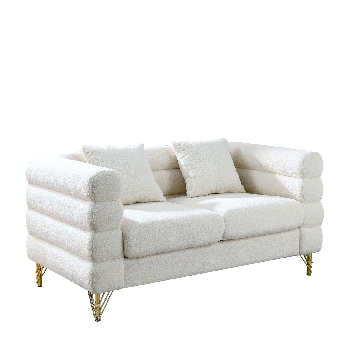 Large Sectional Sofa With Deep Seat and Pillows