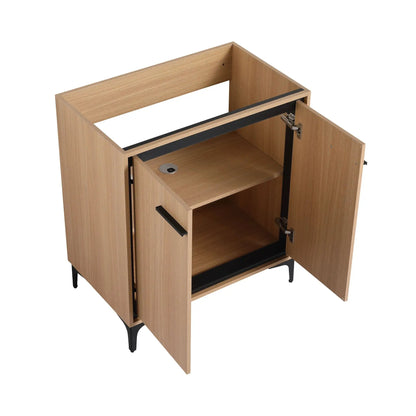 Modern Vanity Cabinet With Soft Closing Doors