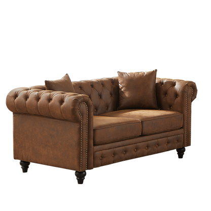 Contemporary Chesterfield Sofa and Tech Fabric