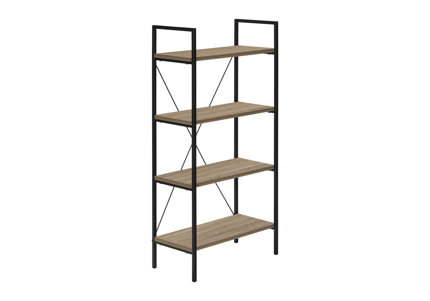 Contemporary Wood Bookshelf for Home and Office