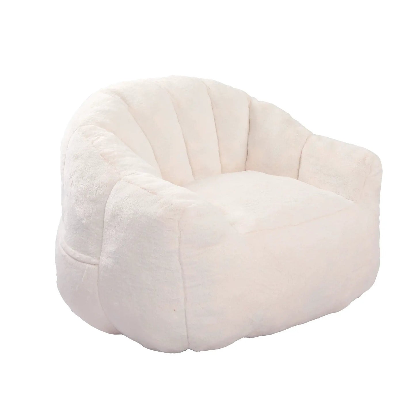Beanbag Chair with Armrests High Density Foam