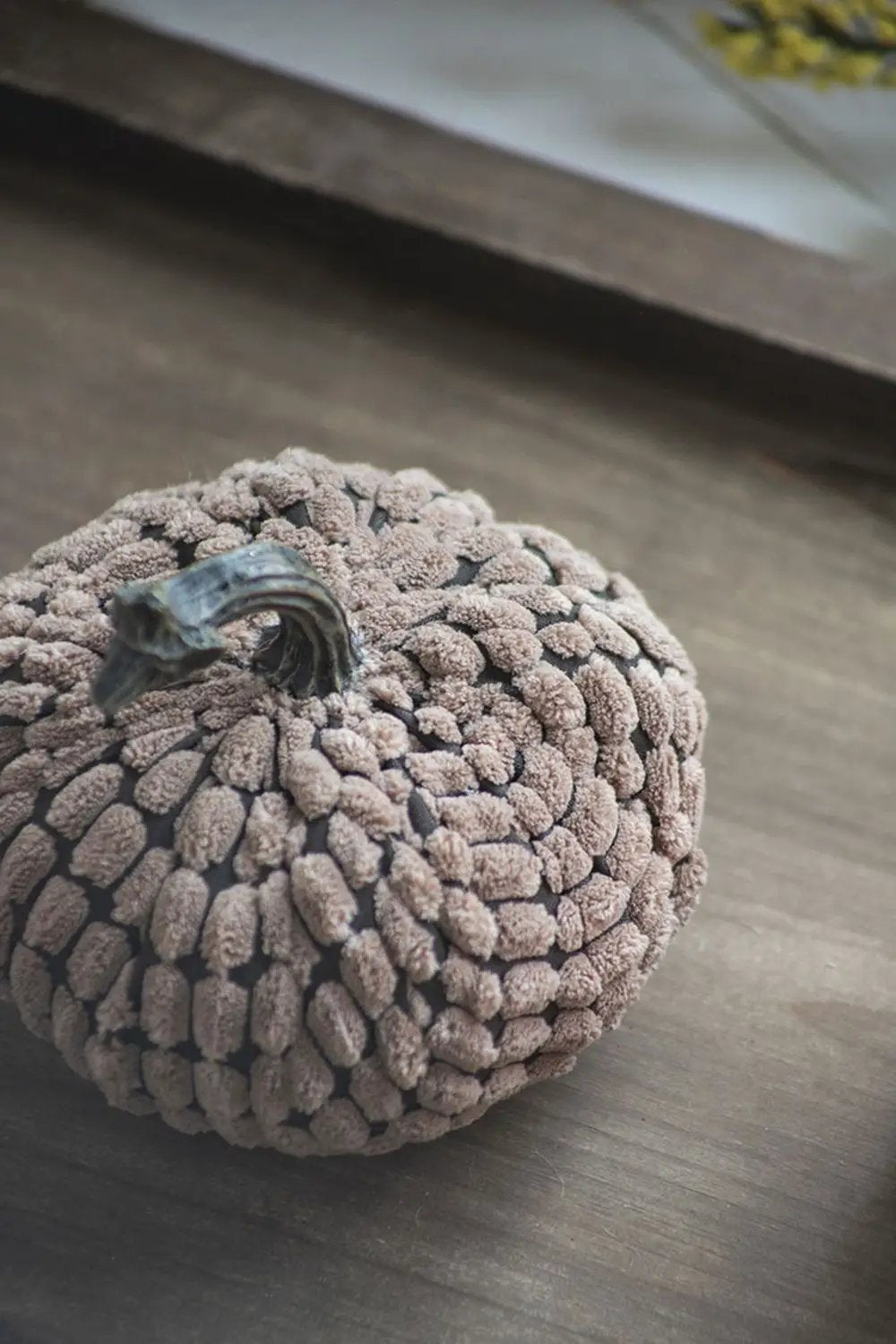 Weighted Pumpkin Ornament for Harvest Decor